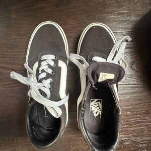 Vans Black and White Sneakers